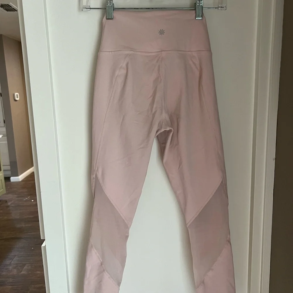 Athleta Ballerina Pink Eclipse Tight in size XS - Picture 4 of 10